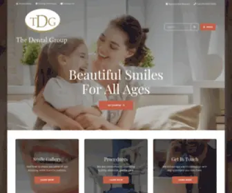 Thedentalgroup.com(The Dental Group) Screenshot