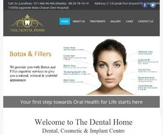 Thedentalhome.in(The Dental Home) Screenshot