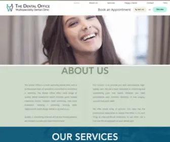 Thedentaloffice.co.in(The Dental Office) Screenshot