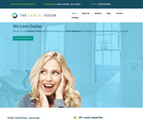 Thedentalroom.co.za(The Dental Room) Screenshot