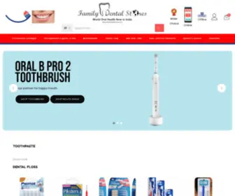 ThedentalStores.com(Total mouth care solution) Screenshot