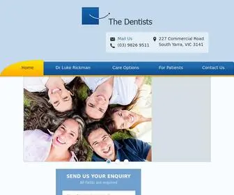 Thedentists.com.au(Looking For Professional Melbourne Dentists) Screenshot