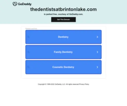 Thedentistsatbrintonlake.com(Simply Beautiful Smiles of Brinton Lake) Screenshot