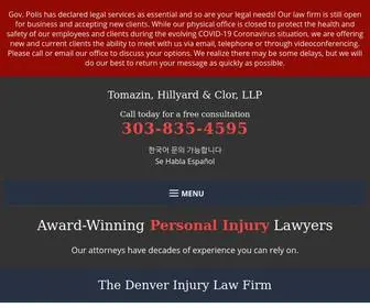 Thedenverinjurylawfirm.com(Denver Personal Injury Lawyers) Screenshot