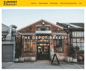 Thedepotbakery.co.uk(Depot Bakery) Screenshot