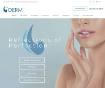 Thederm.com(The Derm) Screenshot