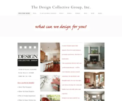 Thedesigncollectivegroup.com(This Website) Screenshot