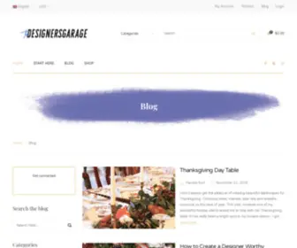 Thedesignersgarage.com(The Collective of Dumas) Screenshot