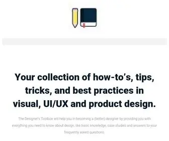 Thedesignerstoolbox.com(The Designer's Toolbox) Screenshot
