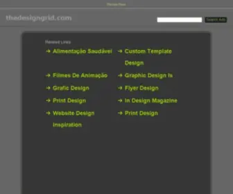 Thedesigngrid.com(Buy a Domain Name) Screenshot
