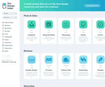 Thedesignindex.co(The Design Index) Screenshot