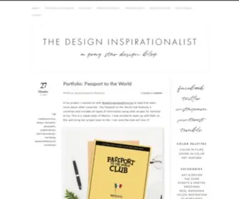 Thedesigninspirationalist.com(Inspiring Ideas) Screenshot