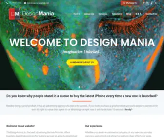 Thedesignmania.in(Imagination Unlocked) Screenshot