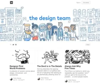 Thedesignteam.io(The design team) Screenshot