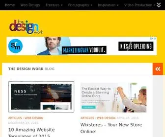 Thedesignwork.com(Web Design Blog) Screenshot