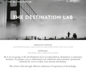 Thedestinationlab.com(The Destination Lab) Screenshot