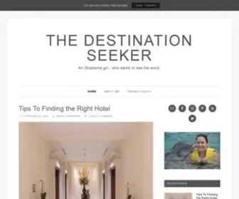 Thedestinationseeker.com(The Destination Seeker) Screenshot