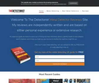 Thedetectorist.co.uk(The Detectorist UK) Screenshot