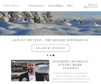 Thedetersdifference.com(The Deters Difference) Screenshot