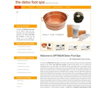 Thedetoxfootspa.com(The Detox Foot Spa) Screenshot