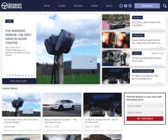 Thedetroitbureau.com(Voice of the Automotive World) Screenshot