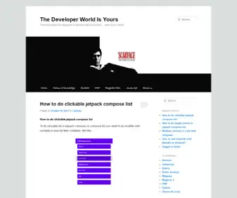 ThedeveloperWorldisyours.com(And much more) Screenshot