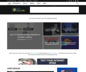 Thedevline.com(Thedevline) Screenshot