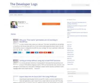 Thedevlogs.com(The Developer Logs) Screenshot