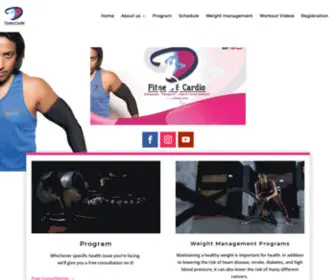 Thedfitness.com(The D) Screenshot