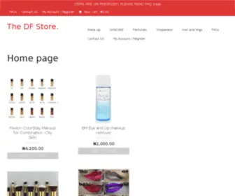 ThedfStore.com(DF Store) Screenshot