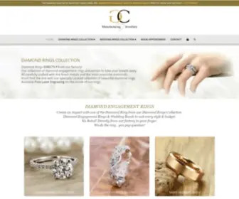 Thediamondring.co.za(The Diamond Ring Factory) Screenshot