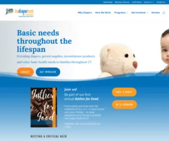 Thediaperbank.org(The Diaper Bank) Screenshot