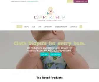 Thediapershop.ca(The Diaper Shop) Screenshot