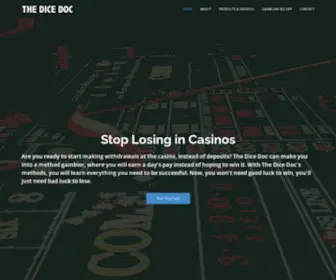 Thedicedoc.com(The Dice Doc) Screenshot