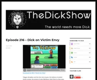 Thedickshow.com(The Dick Show) Screenshot