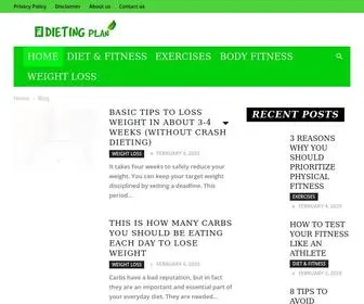 Thedietingplan.com(The Dieting Plan) Screenshot