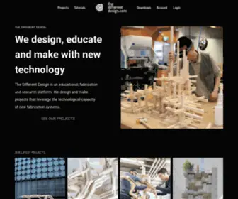 Thedifferentdesign.com(The Different Design) Screenshot