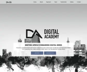Thedigitalacademy.co.za(The Digital Academy) Screenshot