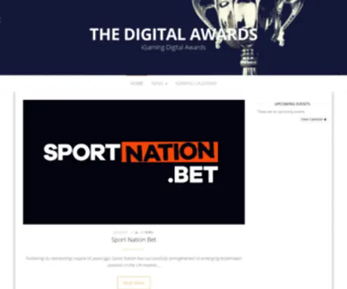 Thedigitalawards.co(The Digital Awards) Screenshot