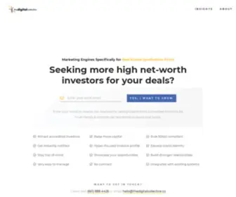 Thedigitalcollective.co(Marketing for Real Estate Syndications) Screenshot