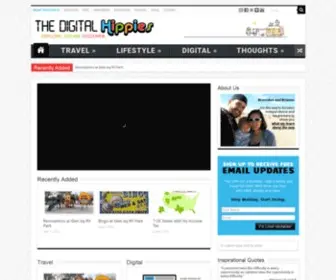 Thedigitalhippies.com(The Digital Hippies) Screenshot
