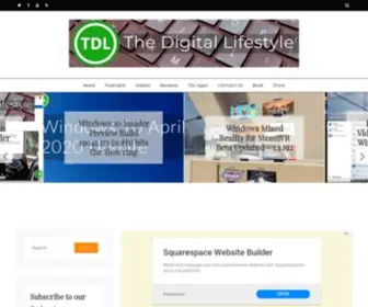 Thedigitallifestyle.com(Windows Insider news) Screenshot