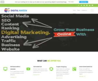 Thedigitalnaveen.com(Best Digital Marketing Agency In Lucknow) Screenshot