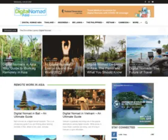 Thedigitalnomad.asia(The Digital Nomad (Asia)) Screenshot