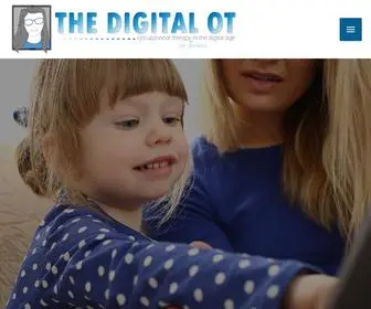 Thedigitalot.com(Occupational Therapy Online) Screenshot