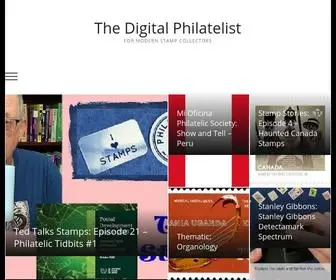 Thedigitalphilatelist.com(For Modern Stamp Collectors) Screenshot