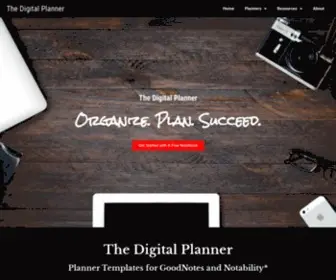 Thedigitalplanner.com(The Digital Planner) Screenshot