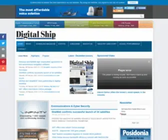 Thedigitalship.com(Digital Ship) Screenshot