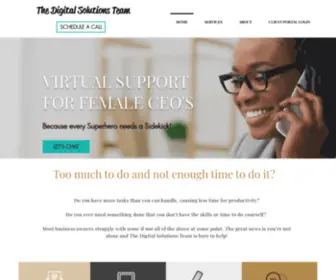 Thedigitalsolutionsteam.com(The Digital Solutions Team) Screenshot