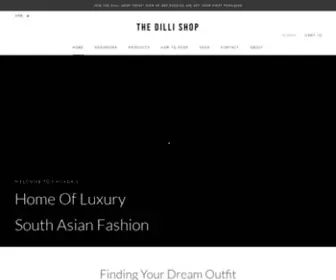 Thedillishop.com(The Dilli Shop) Screenshot